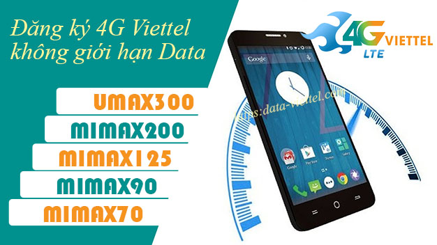 Đăng ký 4G Viettel không giới hạn dung lượng miễn phí đến 30GB Data