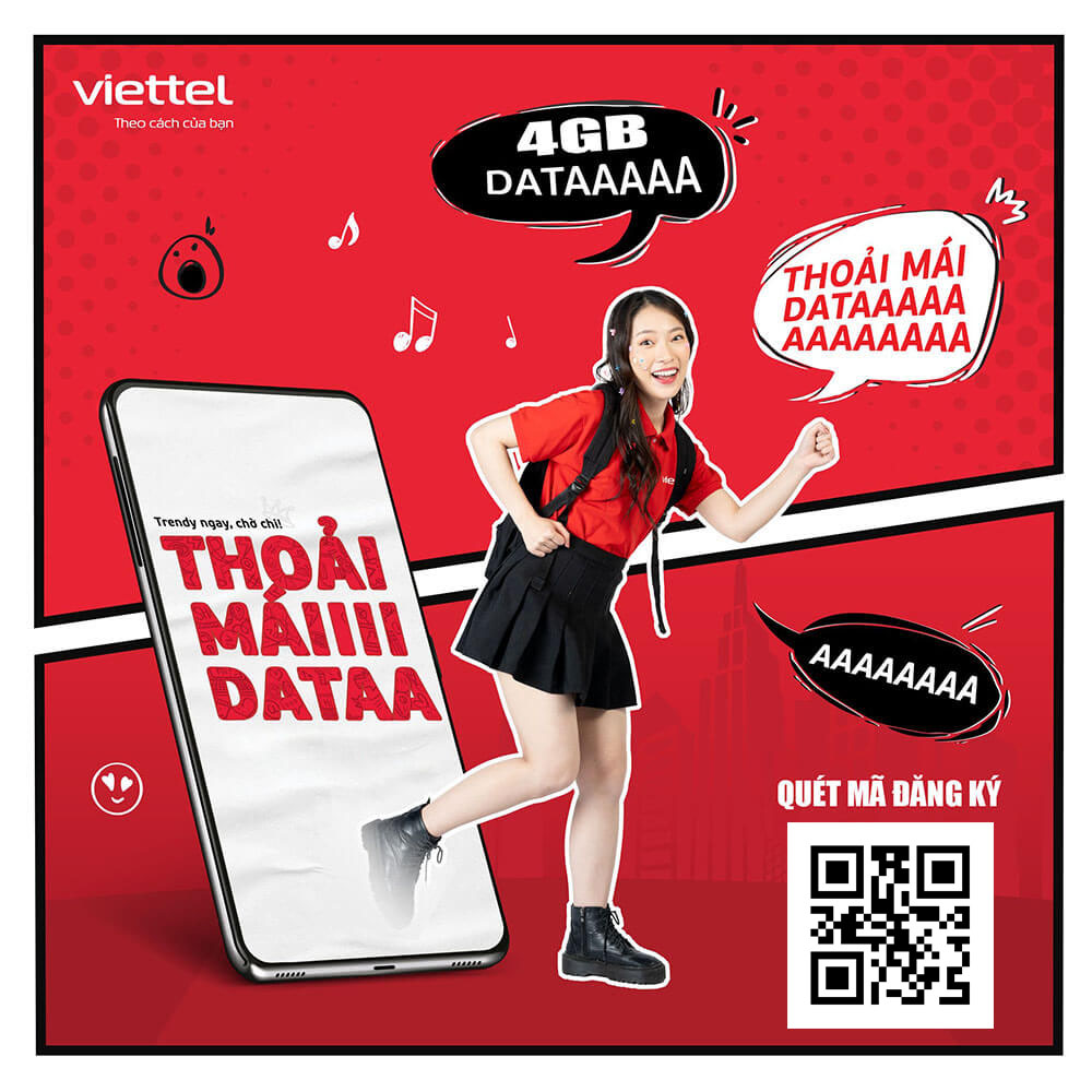 Đăng Ký 4G Viettel Sinh Viên Data Khủng 120GB giá siêu rẻ