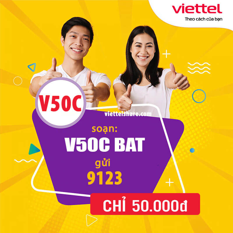 Đăng ký V50C Viettel nhanh chóng và đơn giản
