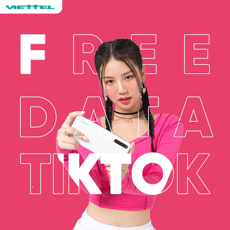 Cách đăng ký xem Tiktok Viettel miễn phí Data 3G/4G chỉ từ 70.000đ